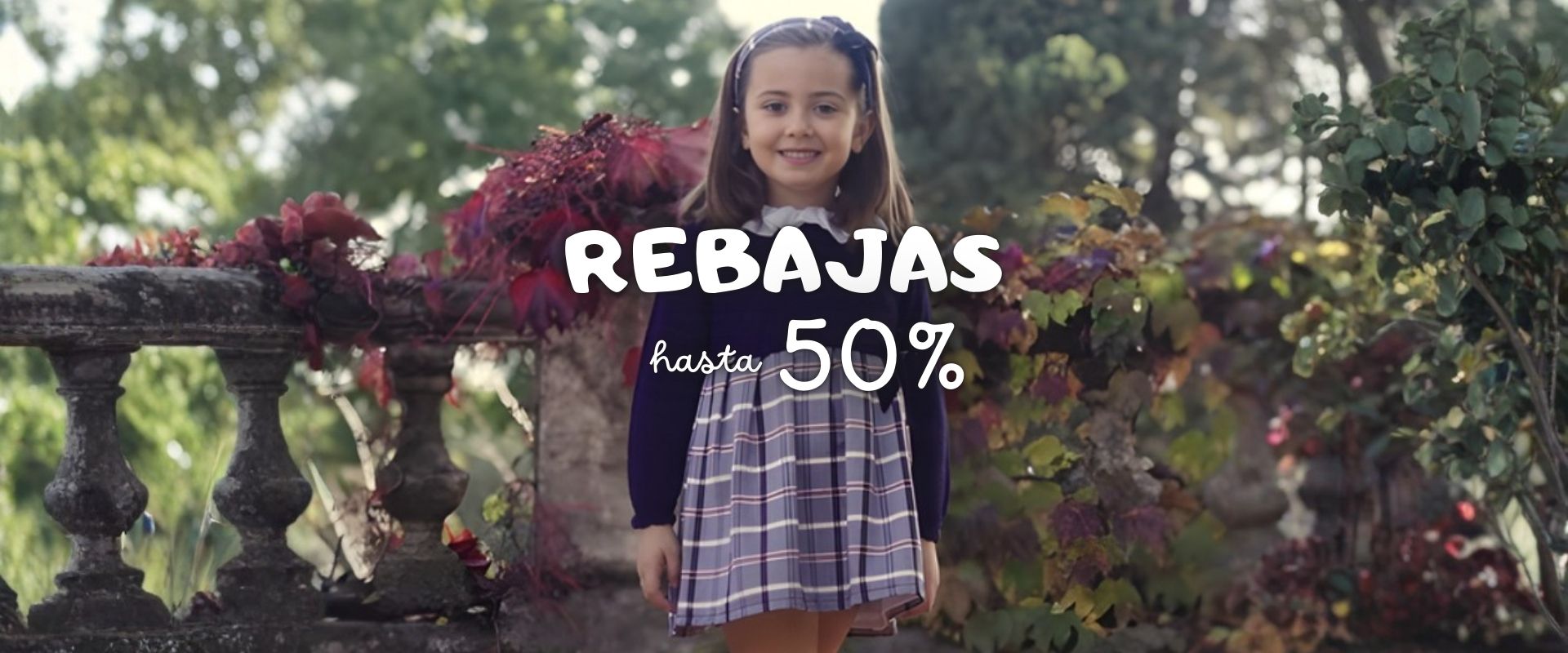 Rebajas invierno moda infantil